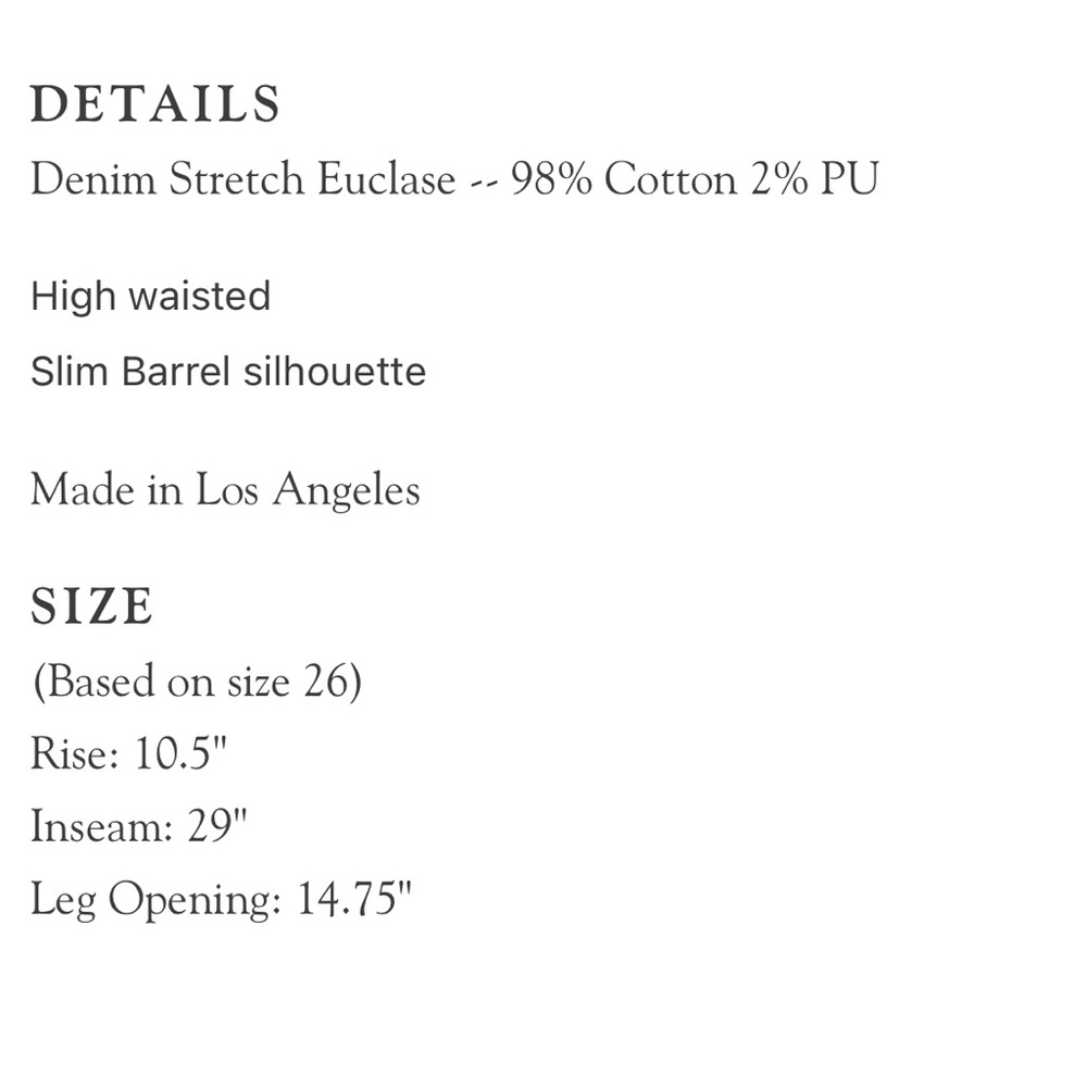 Daily Blue Nidra Slim Barrel Jeans - Picture 6 of 6